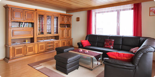 Schlafzimmer Ferienhaus SIggi - familie Stapf Stoffenried